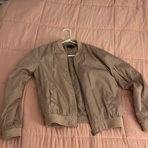 light pink/blush bomber jacket